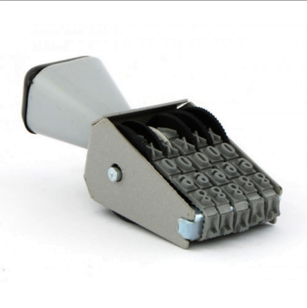 Numerador Carbrink 5mm 5 dígitos