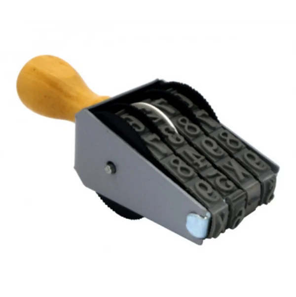 Numerador Carbrink 10mm 4 Digitos
