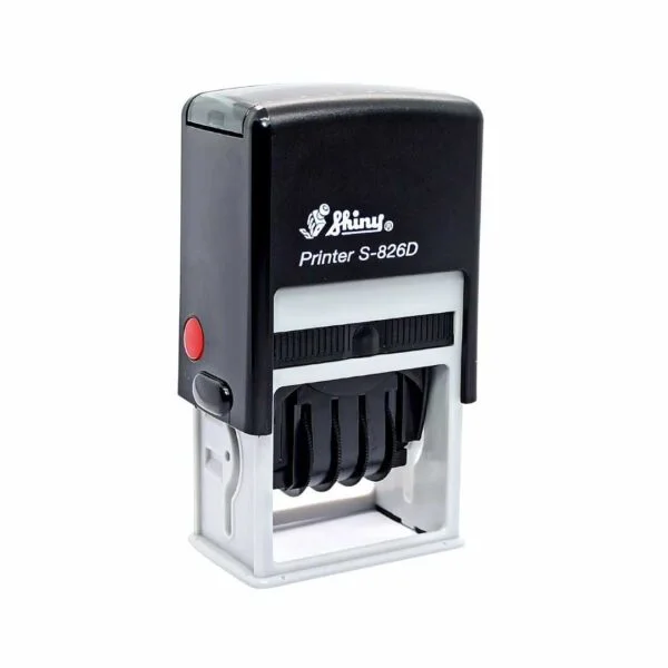 Carimbo Automático Datador Retangular Shiny 41x24mm